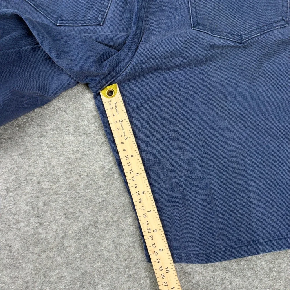 Y2K Campus Denim‎ Shorts Mens 32 Blue Vintage 90s Baggy Workwear Gorpcore Skate